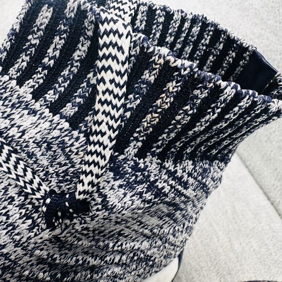 ADIDAS 2017 CRAZY EXPLOSIVE - PrimeKnit BY4469 Navy & White Shoes Size 10.5  B10 - Picture 7 of 12